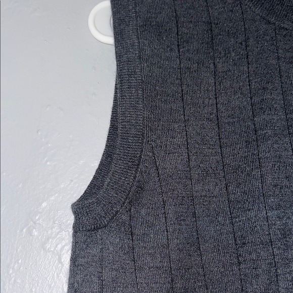 Harve Benard Black Crop Top Sleeveless Knit 30 - Picture 3 of 6